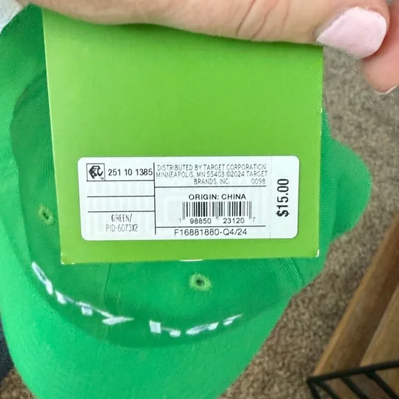 Kate Spade Vibrant Green Party Hat - Picture 5 of 6